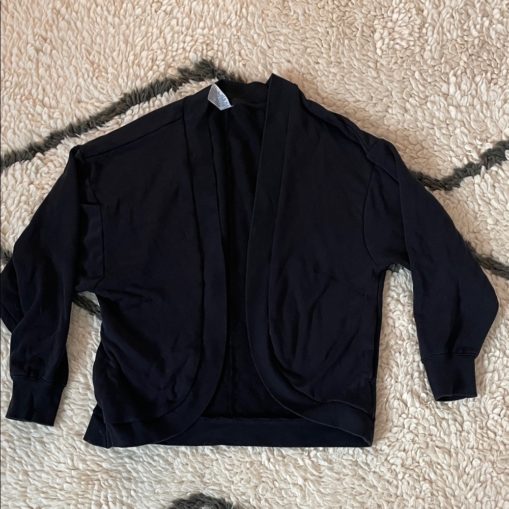 All in Motion Open Front Athletic Sweatshirt Cardigan